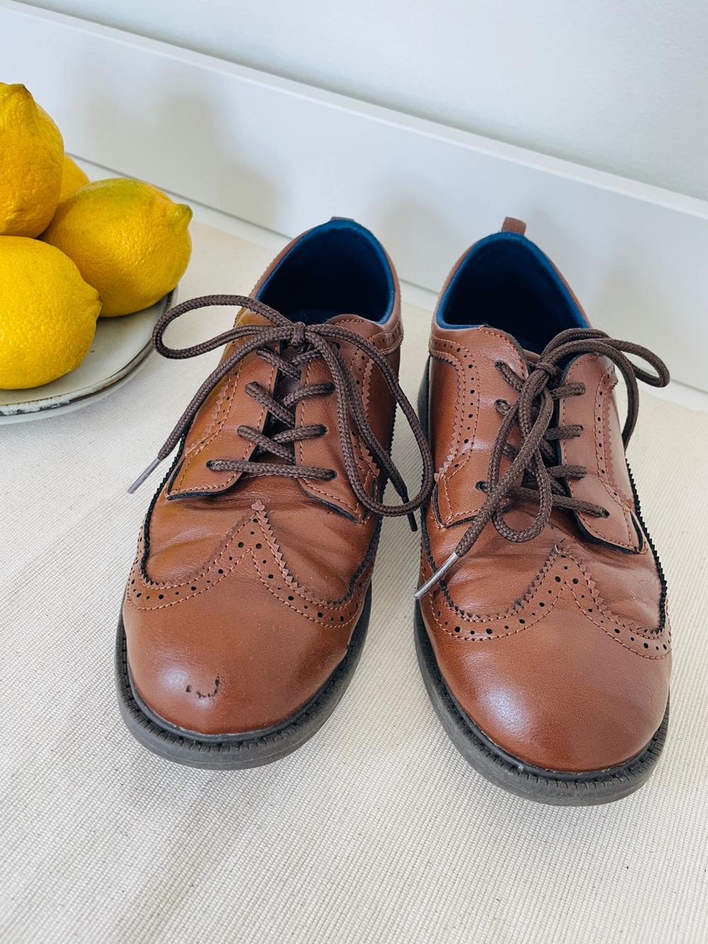 Carter's Kid Oxford Dress Shoes, brown